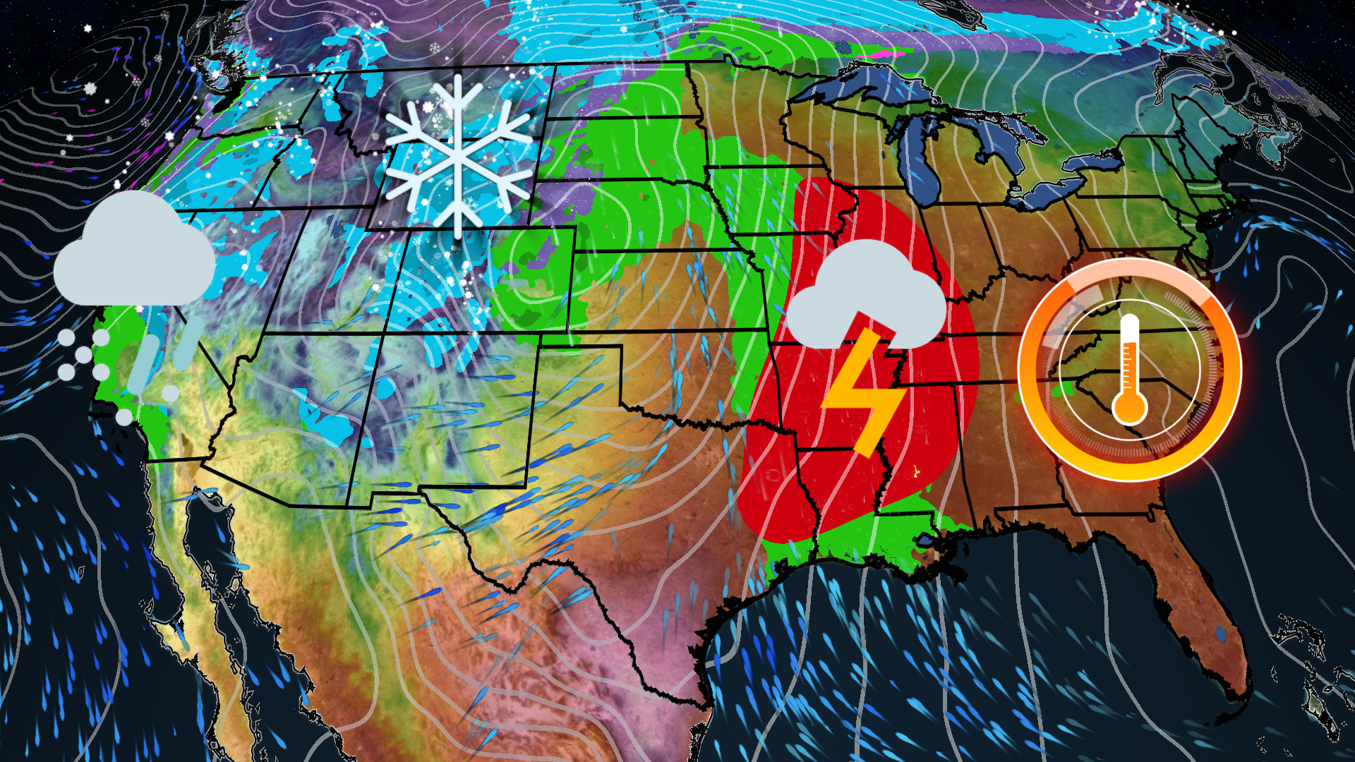 Busy Weather Week Ahead 3 Things To Know Videos From The Weather Channel